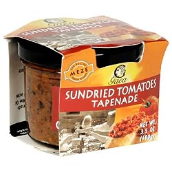 Gaea Sundried Tomatoes Tapenade, 3.5-Ounce Jars (Pack of 6)