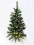 3' Pre-Lit Battery Operated LED Lighted Artificial Christmas Tree - Clear Lights