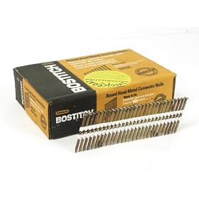 Bostitch RH-MC16225GAL-S Thickcoat Round Head 2-1 2-Inch by .162-Inch by 21 Degree Plastic Collated... by Bostitch