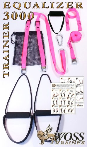 WOSS 3000 Equalizer Trainer, Made in USA Suspension System (PINK)