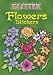 Glitter Flowers Stickers