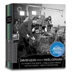 David Lean Directs Noel Coward (In Which We Serve, This Happy Breed, Blithe Spirit, Brief Encounter) (Criterion Collection) [Blu-ray]