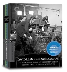 David Lean Directs Noel Coward (In Which We Serve, This Happy Breed, Blithe Spirit, Brief Encounter) (Criterion Collection) [Blu-ray]