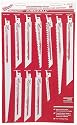 Milwaukee 49-22-1127 11-Piece Super Sawzall Bi-Metal Blade Set