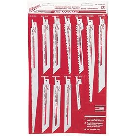 Click here to buy Milwaukee H7031 Sawzall� Blade, 11 pc. Assortment by Milwaukee.