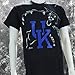 University of Kentucky Wildcats UK Basketball UK Highlight T Shirt Black