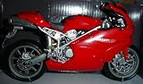 Ducati 999 Testastretta 1:12 Diecast Motorcycle Model Red