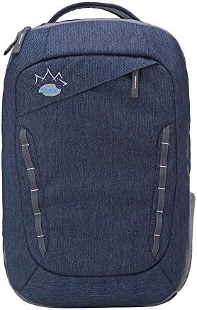 YZHYHM Nylon 17inch Computer Notebook Bag Laptop Backpack For Men and Women Travel (Blue)