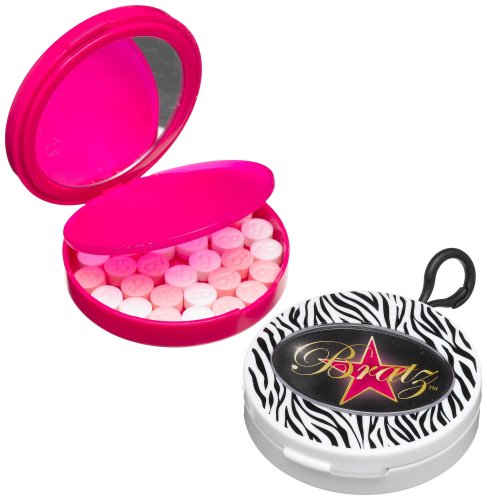 Au'some Candy Bratz Glamour Compact Filled with Movie Star Mints, 0.5-Ounce Packages (Pack of 12)