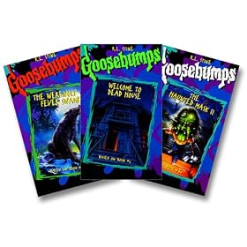 Goosebumps Gift pak: The Werewolf of Fever Swamp, Haunted Mask 2, Welcome to Dead House [VHS]
