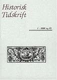 Historisk Tidskrift - Swedish Edition
