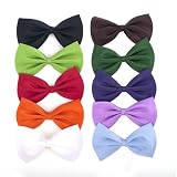 (Price/10 pcs)LOVEPET Dog Holliday Bow Tie Collar, Wedding Collar, 7 - 17 Price for 10 Pcs