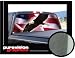 EAGLE FLAG 1-16x54 - Rear Window Graphic -compact p/u truck us truck tint film