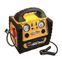 Wagan 400-Watt Power Dome Jumpstarter with Built-In Air Compressor and LED Utility Light