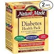 Nature Made Diabetes Health Pack with Lutein, Multivitamin and Minerals, 30 Packets (Pack of 2)
