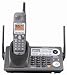 Panasonic KX-TG6500B 5.8 GHz DSS Expandable 2-Line Cordless Phone (Black)