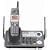 Panasonic KX-TG6500B 5.8 GHz DSS Expandable 2-Line Cordless Phone (Black)
