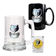 Memphis Grizzlies NBA 15oz Tankard, 15oz Ceramic Mug & 2oz Shot Glass Set - Primary Logo