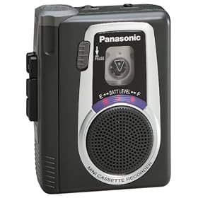 Panasonic RQL10 Mini Cassette Recorder