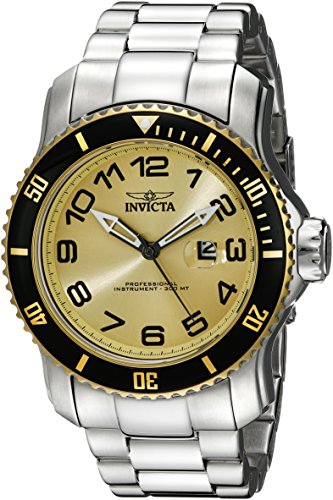 Invicta Men's 15074 Pro Diver Analog Display Japanese Quartz Silver Watch