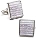 Classical Sheet Music Musician Cufflinks Cuff Links