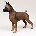 Boxer, Tawny Original Dog Figurine (4in-5in)