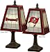 Tampa Bay Buccaneers Art Glass Table Lamp
