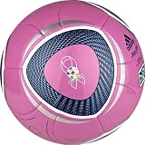 adidas MLS Glider Breast Cancer Awareness Soccer Ball (Clear Pink New Navy, 5)