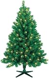 4' Monroe Pine Pre-Lit Artificial Christmas Tree - Clear Lights