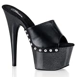 Pleaser Shoes Women's ADORE-701-5, 6 1/2'' Stiletto Heel Platform Slide