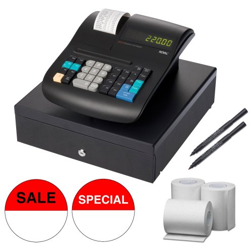 How To Program Tax On A Royal 120Cx Cash Register progsproperties