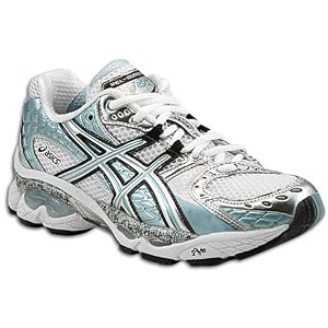 Buy ASICS Gel-Nimbus 10 2A Narrow Running Shoes White Ladies by ASICS
