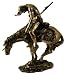 END OF THE TRAIL Real Bronze Powder Cast Native American Indian Sculpture Statue