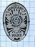 Police Patch Embroidered Mini-Patch Collectible - Texas - Sergeant Dallas Fort Worth Airport Police (II)