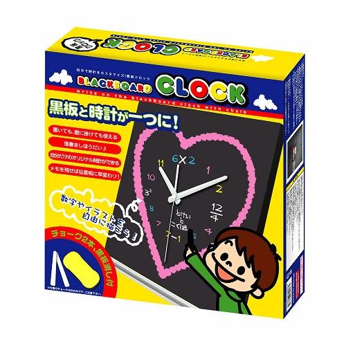 ＹＳＮ　置き＆壁掛け対応　黒板クロック