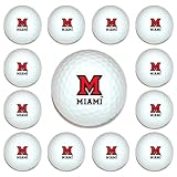 Miami (Ohio) RedHawks Team Logo Golf Ball Dozen Pack - Golf