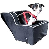 Snoozer Luxury High Back Console Lookout, Herringbone with Black Cording, Large