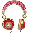 iHip NFH22SAF NFL San Francisco 49ers DJ Style Headphones, Gold/Red