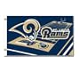 ST. Louis Rams NFL Field Design 3'x5' Indoor/Outdoor Flag/Banner
