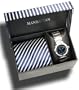 Manhattan Men's CM304167CRDW Tie and Watch Set