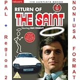 Return of the Saint: The Complete Series / REGION 2 PAL DVD Box Set / 7 DVD Discs / 1200 Minutes / Actor: Ian Ogilvy / won Most Compulsive TV Character Award in 1978