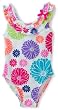 Flapdoodles Toddler Girls Chrysanthemum One Piece Suit