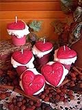 Red Hot Cinnamon Heart Votive Candles