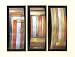 Exclusive Contemporary Style Painted Wood Wall Art in Set of 3