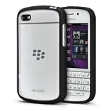 i-Blason CandyGel Hybrid Slim Case for Blackberry Q10 Smart Phone (Black)