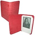 Genuine Alligator Leather Cover Case for Kindle 2 (Pink)
