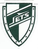Vintage 1980s NY New York Jets 5" Patch Throwback Crest Old Logo (sew on)