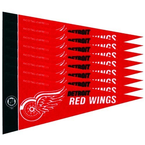 Detroit Red Wings Mini Pennant Set: 8-Pack