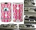 Motorola V3 Razr Pink Wavy Dot Gel Skin Faceplate