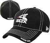 Chicago White Sox Black 39THIRTY Neo Batterman Stretch Fit Hat